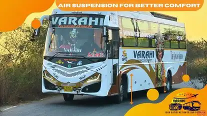 VARAHI TRAVELS Bus-Side Image