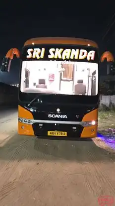 Sri Skanda Travels Bus-Front Image