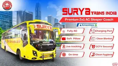 Surya Trans India Bus-Front Image
