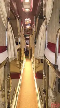 Radhe Radhe Travels Bus-Seats layout Image