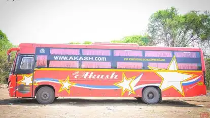 New Akash Travels Bus-Side Image