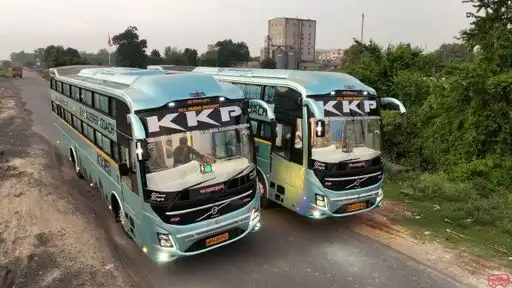 KKP Travels Bus-Front Image