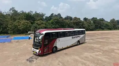 Sandhu Travels Bus-Side Image
