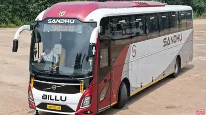 Sandhu Travels Bus-Side Image