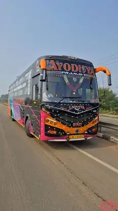 Ayodhya Travels Pvt Ltd Bus-Front Image