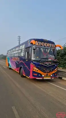 Ayodhya Travels Pvt Ltd Bus-Front Image