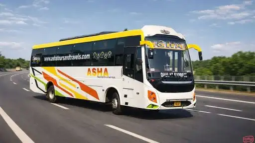 Asha Tours And Travels  Bus-Front Image
