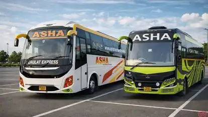 Asha Tours And Travels  Bus-Front Image