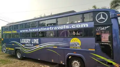 LUXURY LINE TRAVELS Bus-Side Image