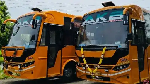 AKB Travels Bus-Front Image