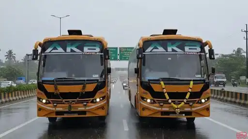 AKB Travels Bus-Front Image
