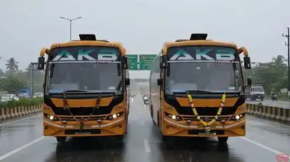 AKB Travels Bus-Front Image