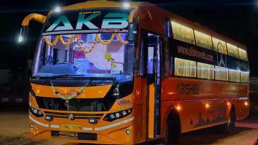 AKB Travels Bus-Front Image