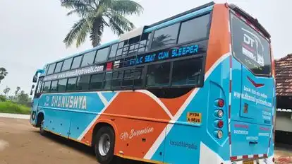 DHANUSHYA TRAVELS  Bus-Side Image