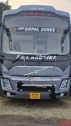 Radhika Travels Bus-Front Image