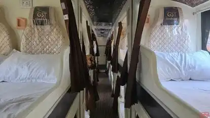 Radhika Travels Bus-Seats layout Image