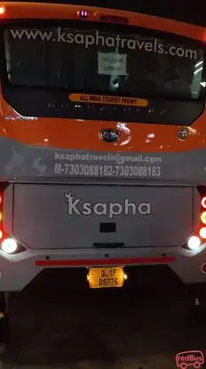 KSAPHA TRAVELS Bus-Front Image