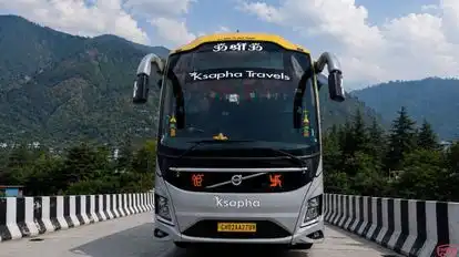 KSAPHA TRAVELS Bus-Front Image
