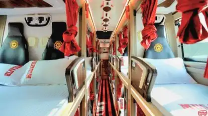 Musafir Travels Bus-Seats layout Image