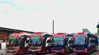Musafir Travels Bus-Front Image