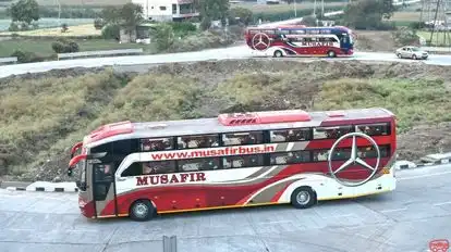 Musafir Travels Bus-Side Image