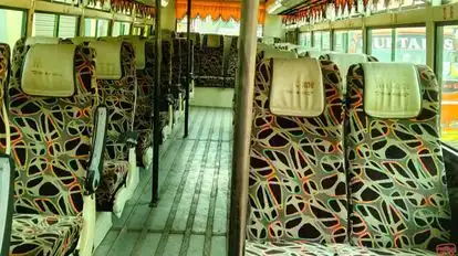 Gupta Bus Service Bus-Seats layout Image