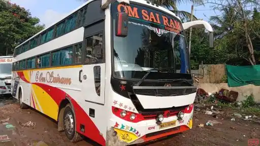 Om sai ram Enterprises and tourism Bus-Front Image