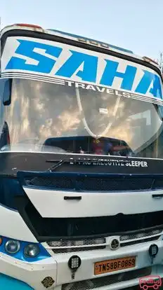 SAHA TRAVELS Bus-Front Image