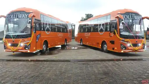 Colliwaye Travels Bus-Front Image