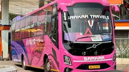 Sarkar Travels Bus-Front Image