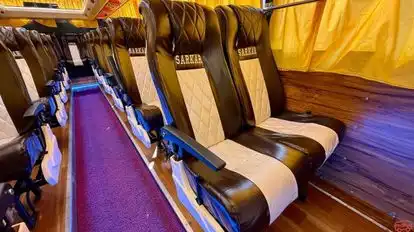 Sarkar Travels Bus-Seats layout Image