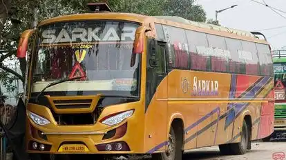 Sarkar Travels Bus-Side Image