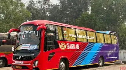 Sarkar Travels Bus-Side Image