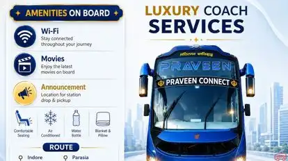 Praveen Connect Bus-Amenities Image