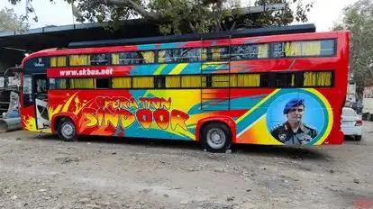 SK Tour and Travels Bus-Side Image