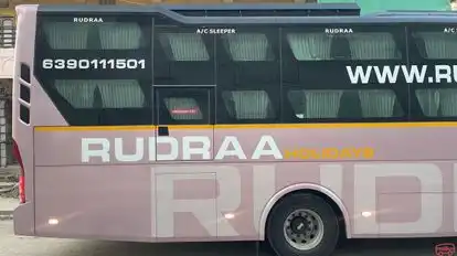 RUDRAA HOLIDAYS  Bus-Side Image