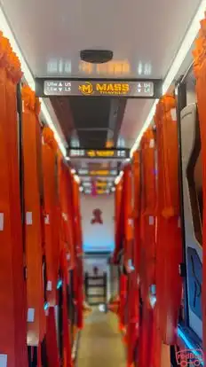Mass Travels Bus-Seats layout Image
