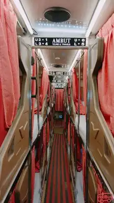 Amrut Tours and Travels    Bus-Seats layout Image
