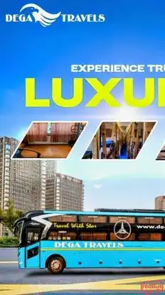 DEGA TRAVELS Bus-Front Image