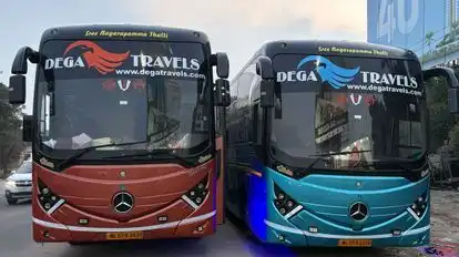 DEGA TRAVELS Bus-Front Image