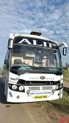 ALIF TRAVELS Bus-Front Image