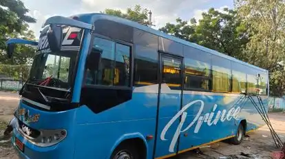 Prince Travels Bus-Front Image