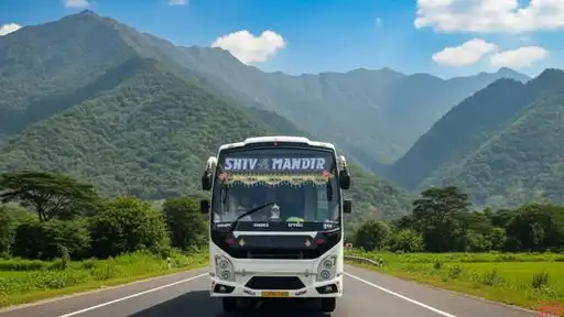 Shiv Mandir Travels Bus-Front Image