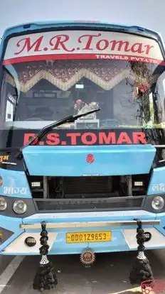 M R Tomar travels  Bus-Front Image