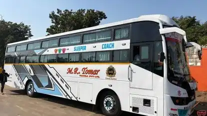M R Tomar travels  Bus-Side Image