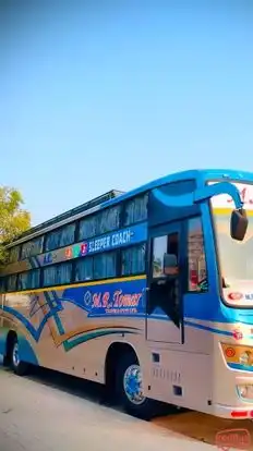 M R Tomar travels  Bus-Front Image