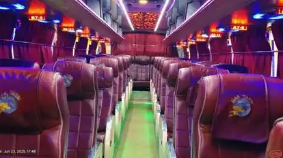 Aparna Travels Bus-Seats layout Image