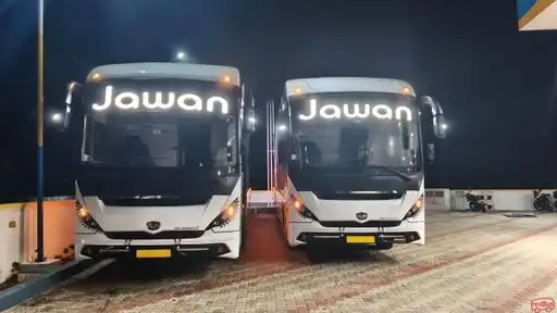Jawan Travels Bus-Front Image