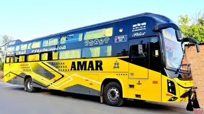 AMAR  GOLD TRAVELS Bus-Side Image