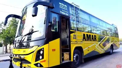 AMAR  GOLD TRAVELS Bus-Side Image